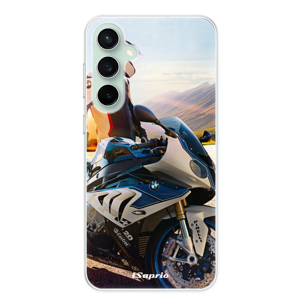 Silikonové odolné pouzdro iSaprio Motorcycle 10 - Samsung Galaxy S23 FE (Odolný silikonový kryt, obal, pouzdro iSaprio Motorcycle 10 na mobil Samsung Galaxy S23 FE)