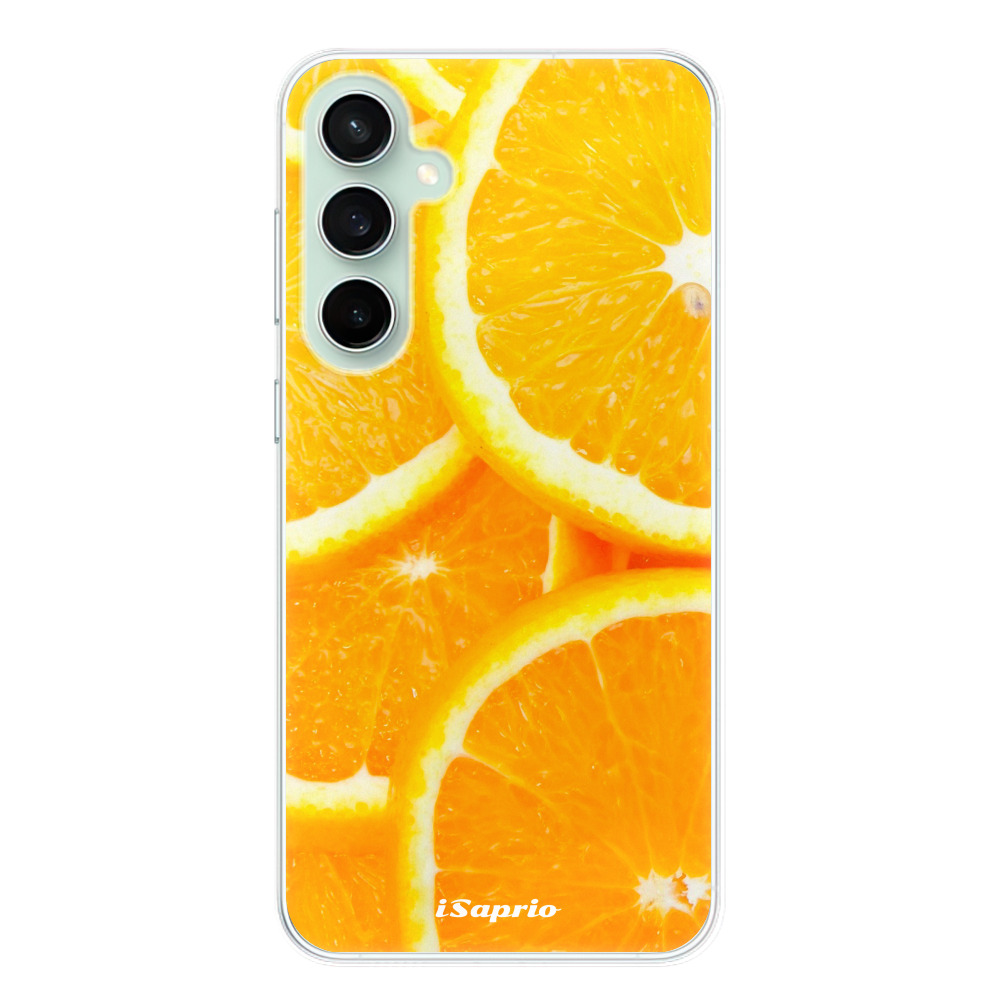 Silikonové odolné pouzdro iSaprio Orange 10 - Samsung Galaxy S23 FE (Odolný silikonový kryt, obal, pouzdro iSaprio Orange 10 na mobil Samsung Galaxy S23 FE)
