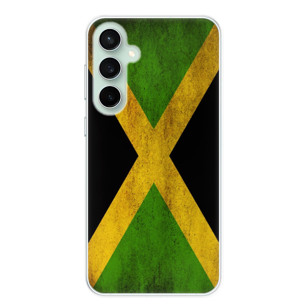 Odolné silikonové pouzdro iSaprio - Flag of Jamaica - Samsung Galaxy S23 FE