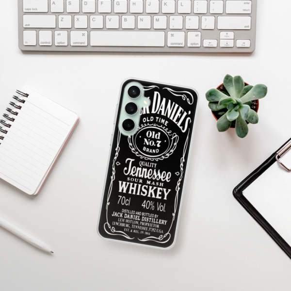 Silikonové pouzdro iSaprio - Samsung Galaxy S23 FE - Jack Daniels