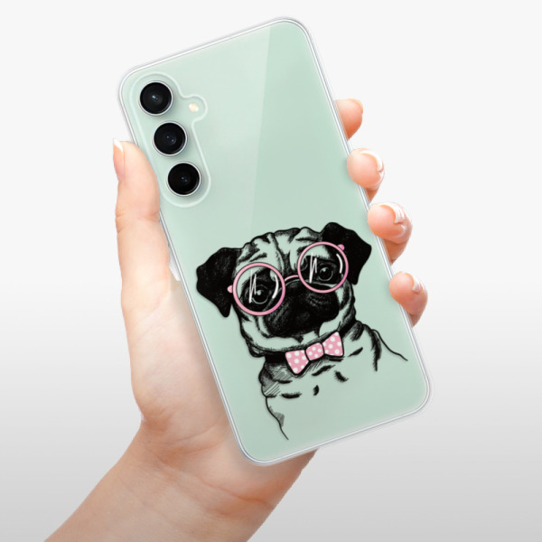 Silikonové pouzdro iSaprio - Samsung Galaxy S23 FE - The Pug