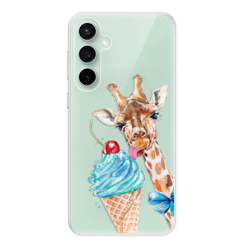 Silikonové odolné pouzdro iSaprio Love Ice-Cream - Samsung Galaxy S23 FE (Odolný silikonový kryt, obal, pouzdro iSaprio Love Ice-Cream na mobil Samsung Galaxy S23 FE)