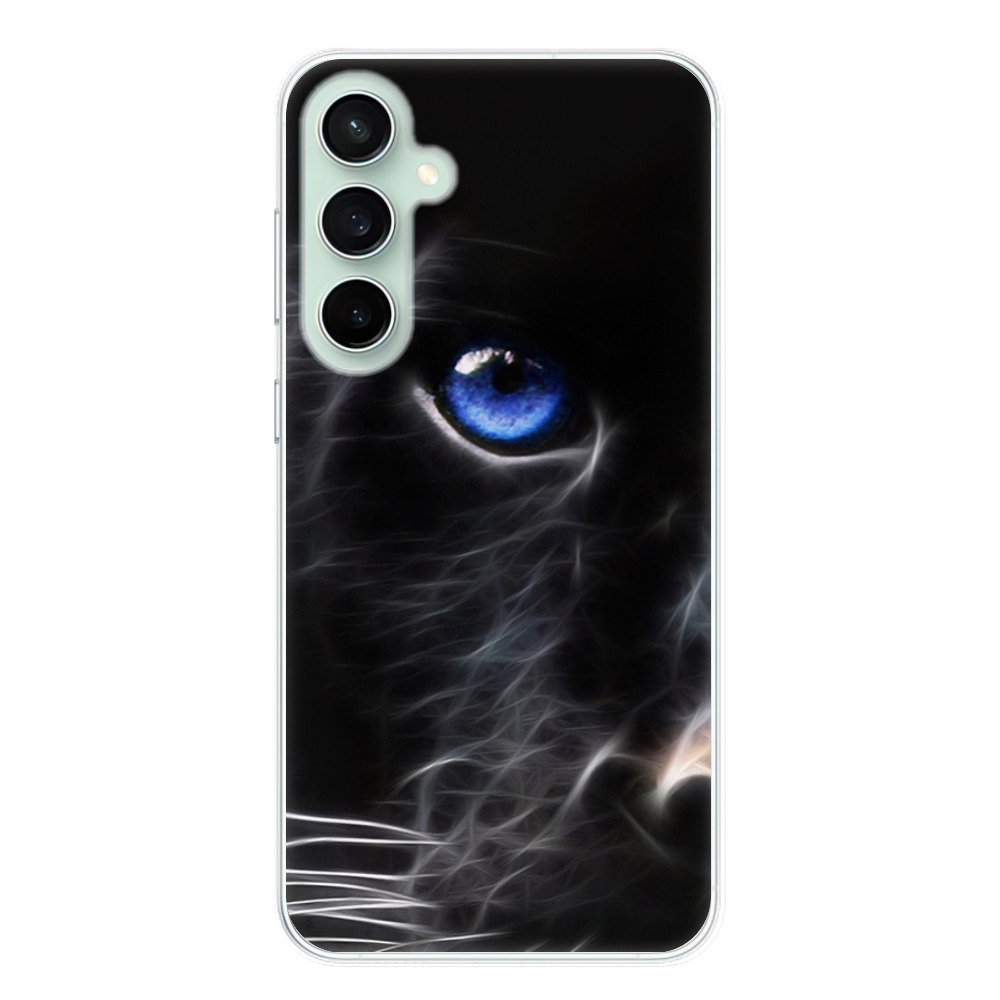 Odolné silikonové pouzdro iSaprio - Black Puma - Samsung Galaxy S23 FE