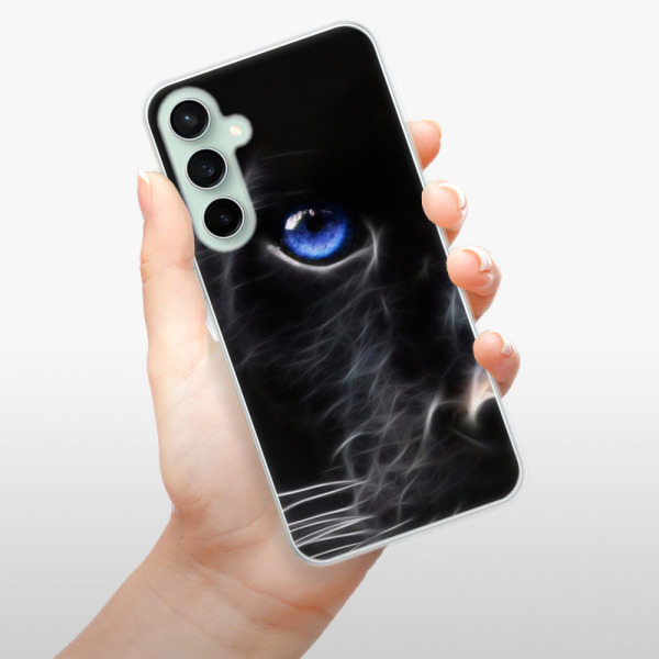Silikonové pouzdro iSaprio - Samsung Galaxy S23 FE - Black Puma
