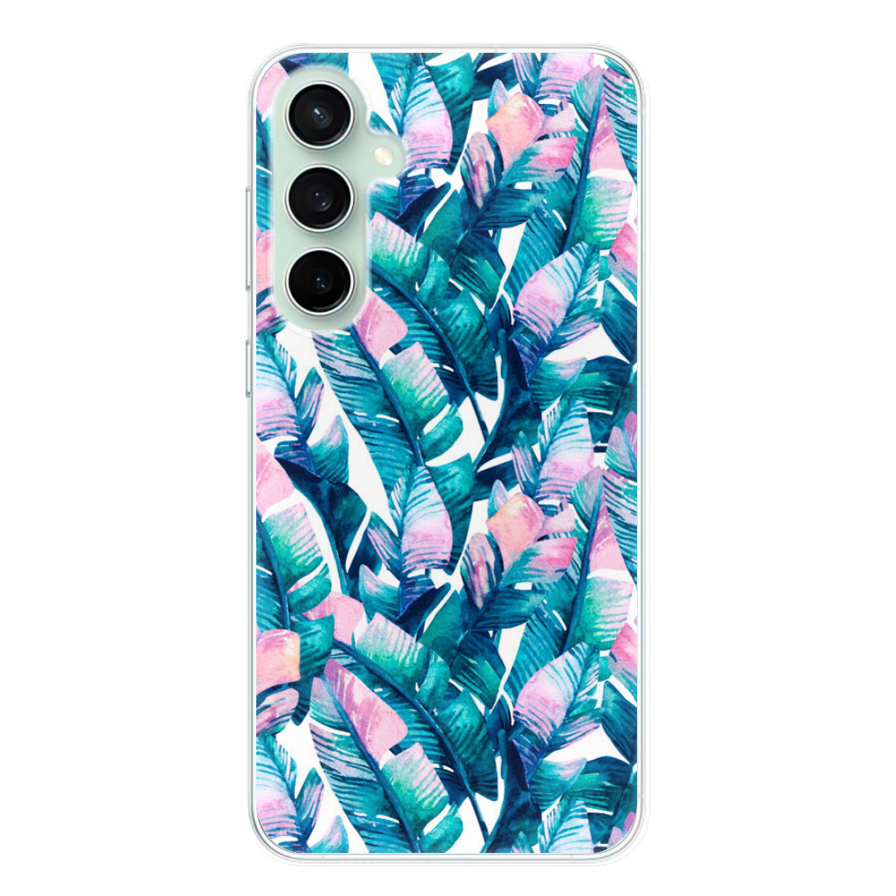 Odolné silikonové pouzdro iSaprio - Palm Leaves 03 - Samsung Galaxy S23 FE
