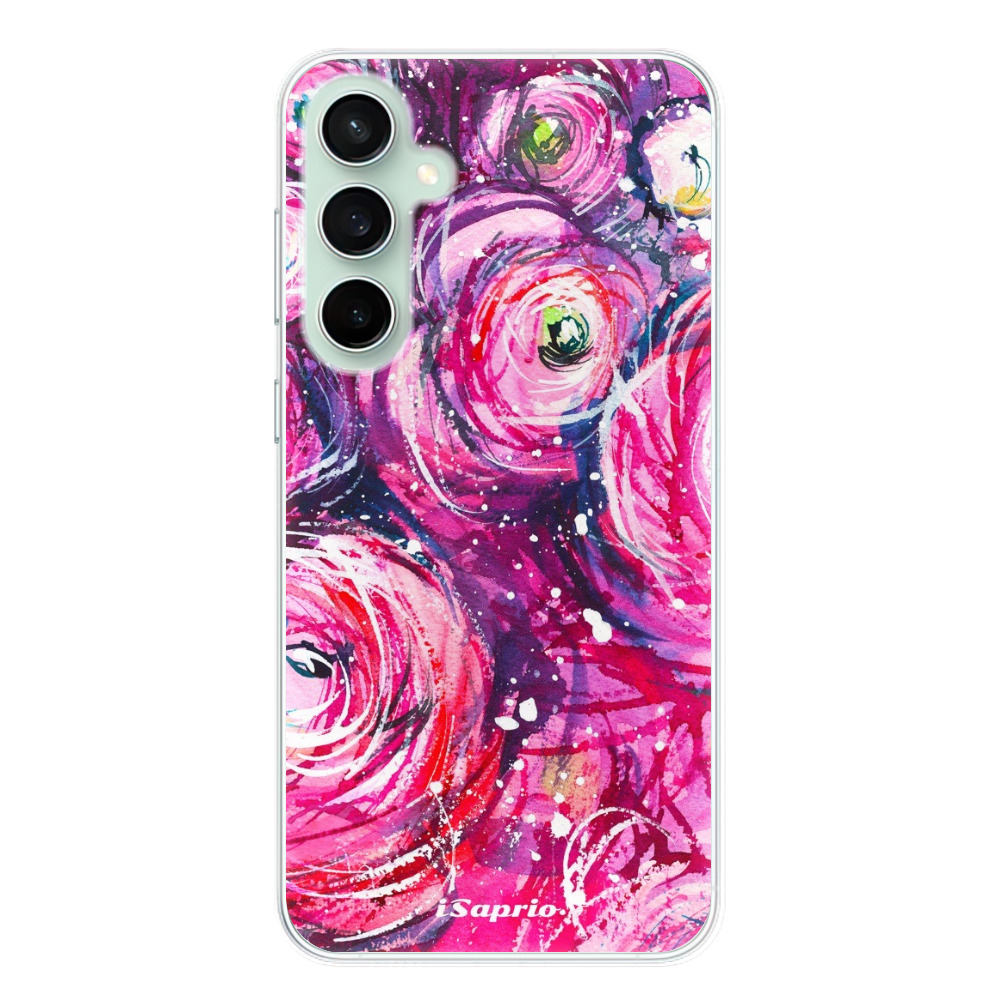 Silikonové odolné pouzdro iSaprio Pink Bouquet - Samsung Galaxy S23 FE (Odolný silikonový kryt, obal, pouzdro iSaprio Pink Bouquet na mobil Samsung Galaxy S23 FE)