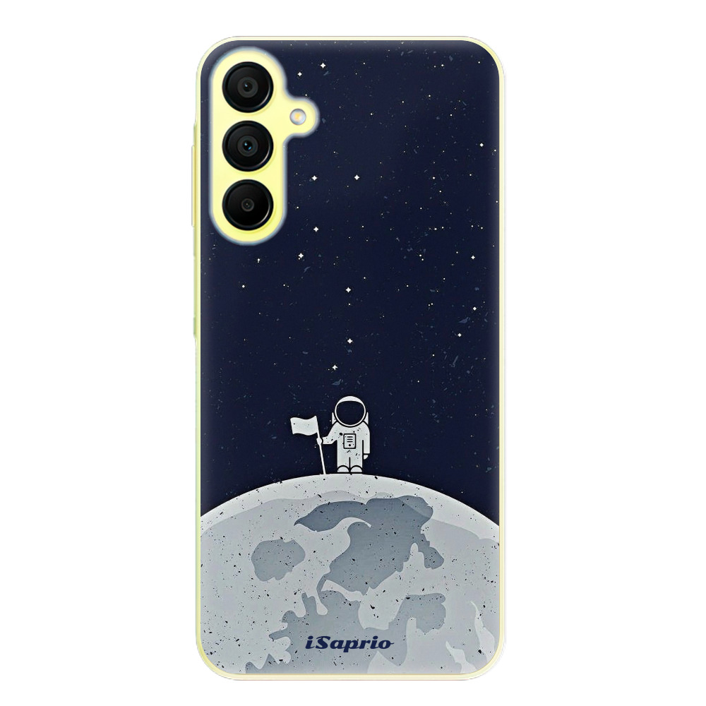 Silikonové odolné pouzdro iSaprio On The Moon 10 - Samsung Galaxy A15 / A15 5G (Odolný silikonový kryt, obal, pouzdro iSaprio On The Moon 10 na mobil Samsung Galaxy A15 / A15 5G)