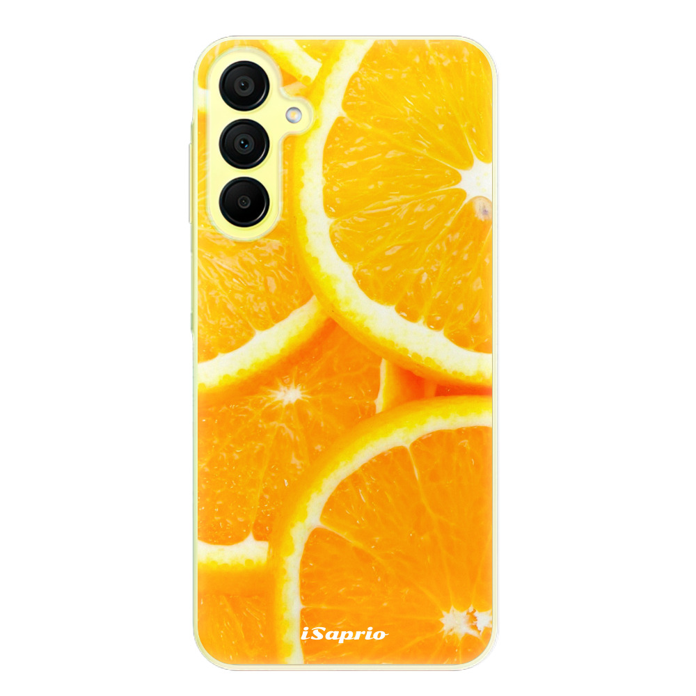 Silikonové odolné pouzdro iSaprio Orange 10 - Samsung Galaxy A15 / A15 5G (Odolný silikonový kryt, obal, pouzdro iSaprio Orange 10 na mobil Samsung Galaxy A15 / A15 5G)