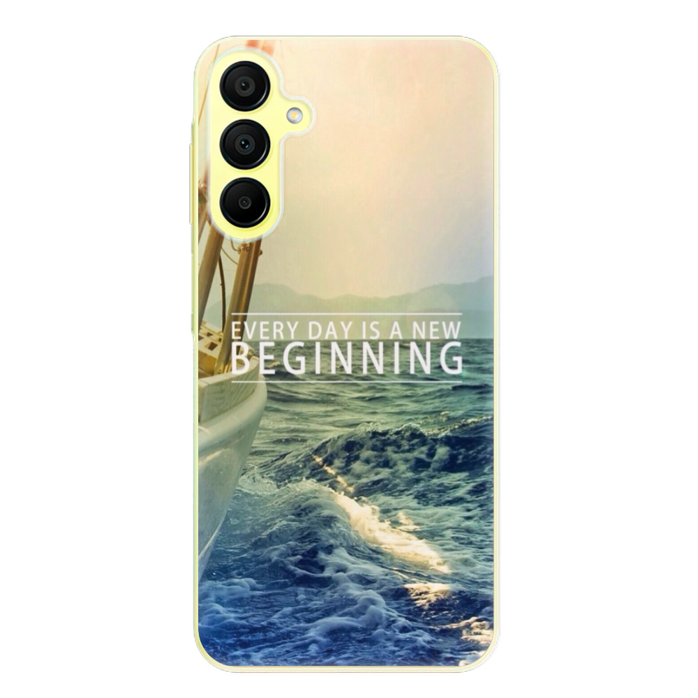 Silikonové odolné pouzdro iSaprio Beginning - Samsung Galaxy A15 / A15 5G (Odolný silikonový kryt, obal, pouzdro iSaprio Beginning na mobil Samsung Galaxy A15 / A15 5G)