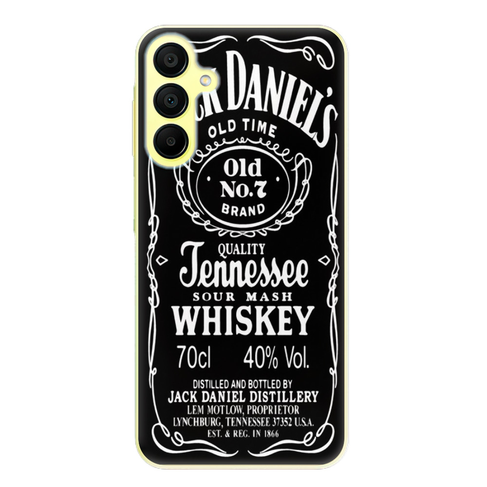 Silikonové odolné pouzdro iSaprio Jack Daniels - Samsung Galaxy A15 / A15 5G (Odolný silikonový kryt, obal, pouzdro iSaprio Jack Daniels na mobil Samsung Galaxy A15 / A15 5G)