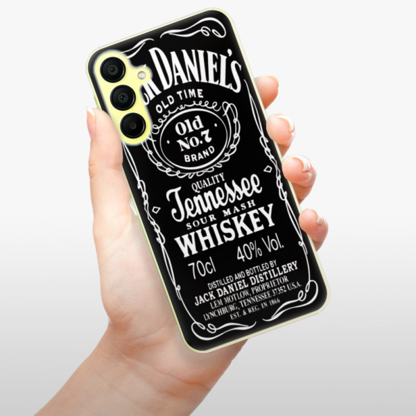 Silikonové pouzdro iSaprio - Samsung Galaxy A15 / A15 5G - Jack Daniels