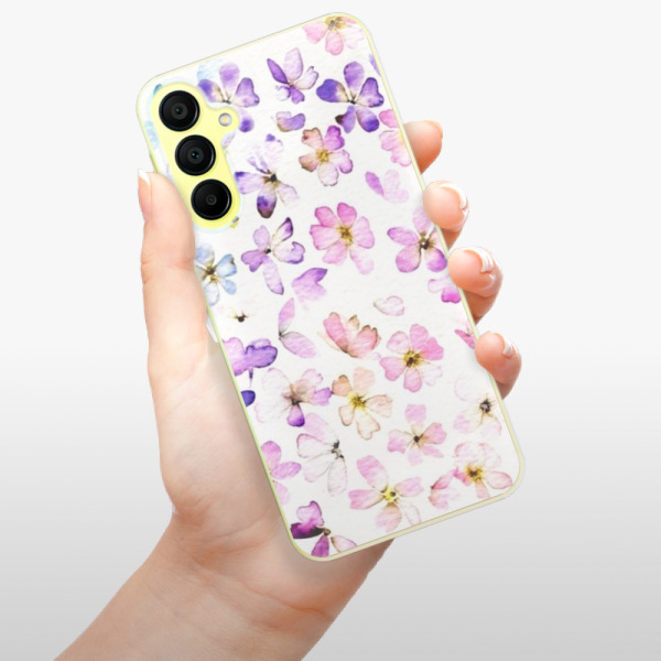Silikonové pouzdro iSaprio - Samsung Galaxy A15 / A15 5G - Wildflowers
