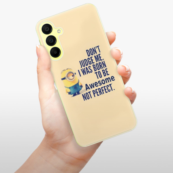 Silikonové pouzdro iSaprio - Samsung Galaxy A15 / A15 5G - Be Awesome