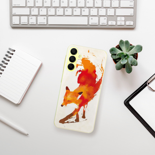 Silikonové pouzdro iSaprio - Samsung Galaxy A15 / A15 5G - Fast Fox