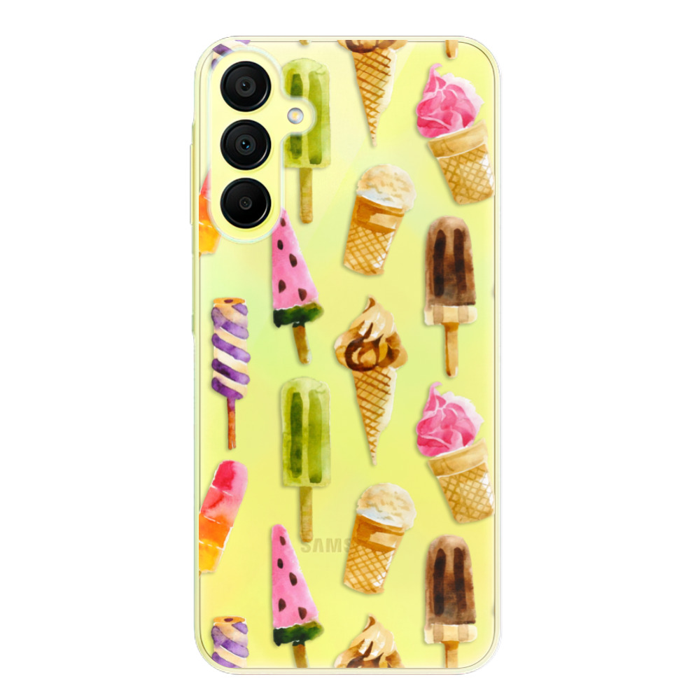 Silikonové odolné pouzdro iSaprio Ice Cream - Samsung Galaxy A15 / A15 5G (Odolný silikonový kryt, obal, pouzdro iSaprio Ice Cream na mobil Samsung Galaxy A15 / A15 5G)