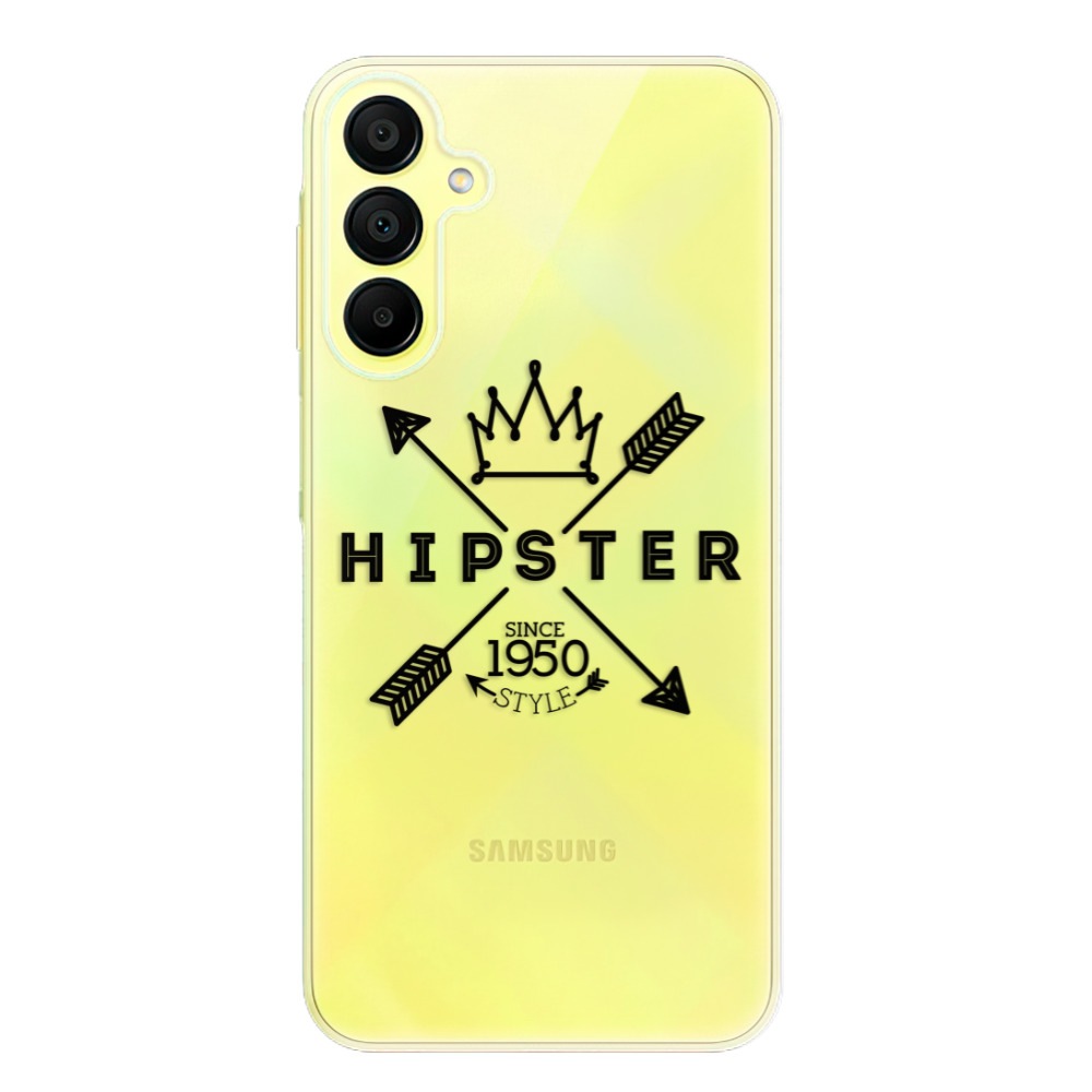 Silikonové odolné pouzdro iSaprio Hipster Style 02 - Samsung Galaxy A15 / A15 5G (Odolný silikonový kryt, obal, pouzdro iSaprio Hipster Style 02 na mobil Samsung Galaxy A15 / A15 5G)