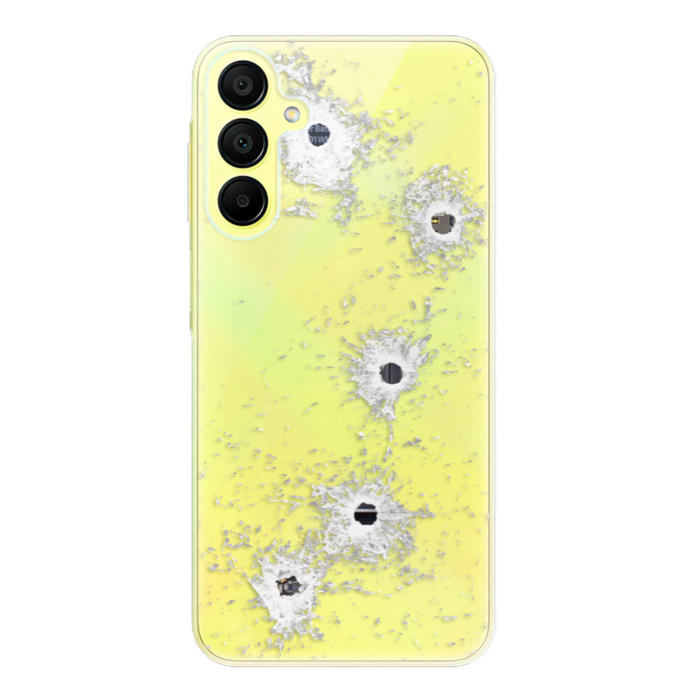 Silikonové odolné pouzdro iSaprio Gunshots - Samsung Galaxy A15 / A15 5G (Odolný silikonový kryt, obal, pouzdro iSaprio Gunshots na mobil Samsung Galaxy A15 / A15 5G)