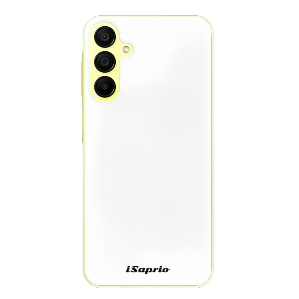Silikonové odolné pouzdro iSaprio 4Pure - bílé - Samsung Galaxy A15 / A15 5G (Odolný silikonový kryt, obal, pouzdro iSaprio 4Pure - bílé na mobil Samsung Galaxy A15 / A15 5G)