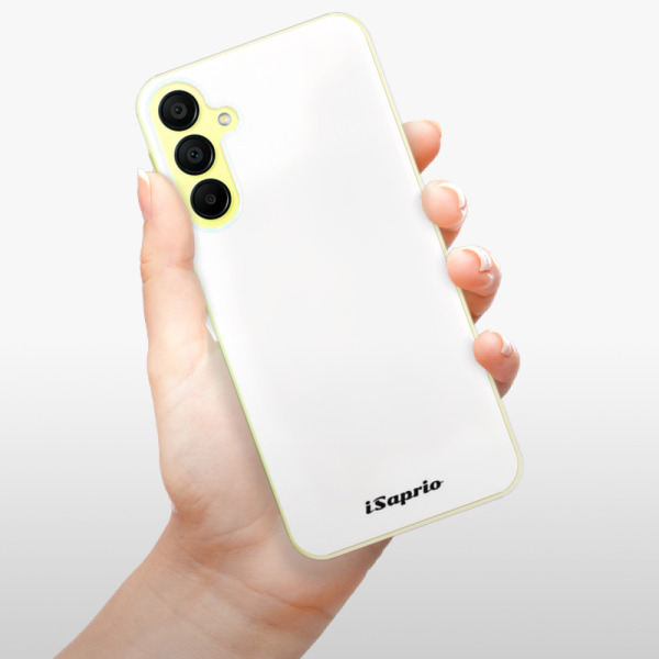 Silikonové pouzdro iSaprio - Samsung Galaxy A15 / A15 5G - 4Pure bílé