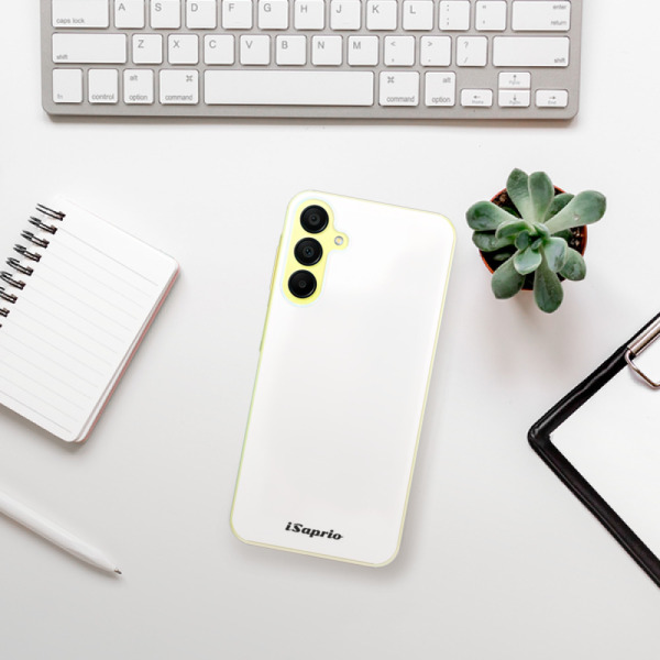 Silikonové pouzdro iSaprio - Samsung Galaxy A15 / A15 5G - 4Pure bílé