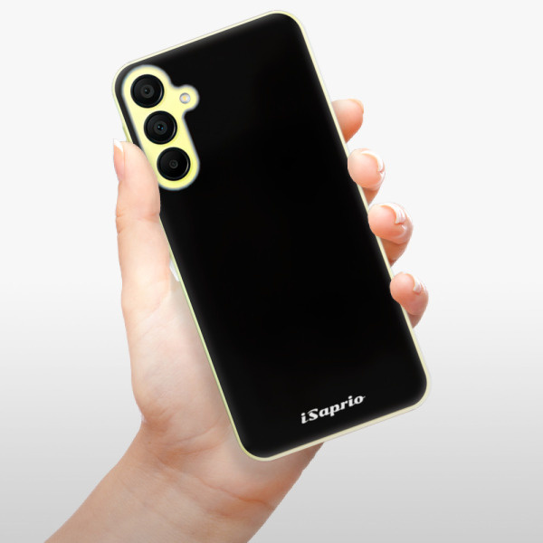 Silikonové pouzdro iSaprio - Samsung Galaxy A15 / A15 5G - 4Pure černé