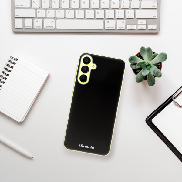 Silikonové pouzdro iSaprio - Samsung Galaxy A15 / A15 5G - 4Pure černé