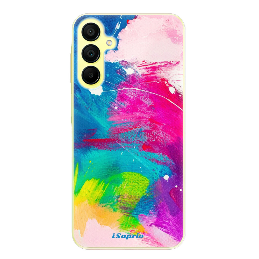 Odolné silikonové pouzdro iSaprio - Abstract Paint 03 - Samsung Galaxy A15 / A15 5G