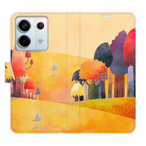 Flip pouzdro iSaprio - Xiaomi Redmi Note 13 Pro 5G / Poco X6 5G - Autumn Forest - kapsičky na karty