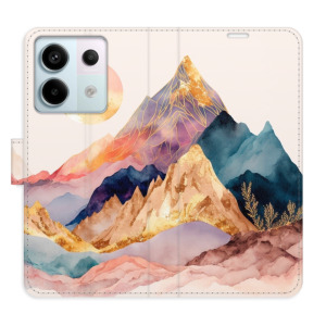 Flip pouzdro iSaprio - Xiaomi Redmi Note 13 Pro 5G / Poco X6 5G - Beautiful Mountains - kapsičky na karty