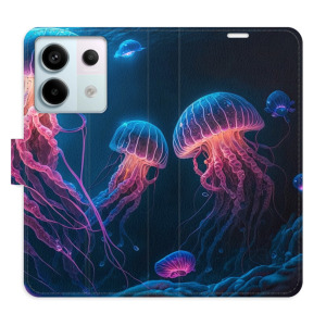 Flip pouzdro iSaprio - Xiaomi Redmi Note 13 Pro 5G / Poco X6 5G - Jellyfish - kapsičky na karty