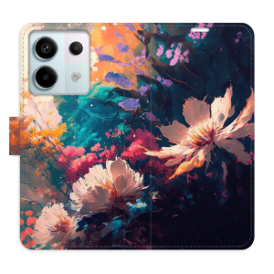 Flip pouzdro iSaprio - Xiaomi Redmi Note 13 Pro 5G / Poco X6 5G - Spring Flowers - kapsičky na karty