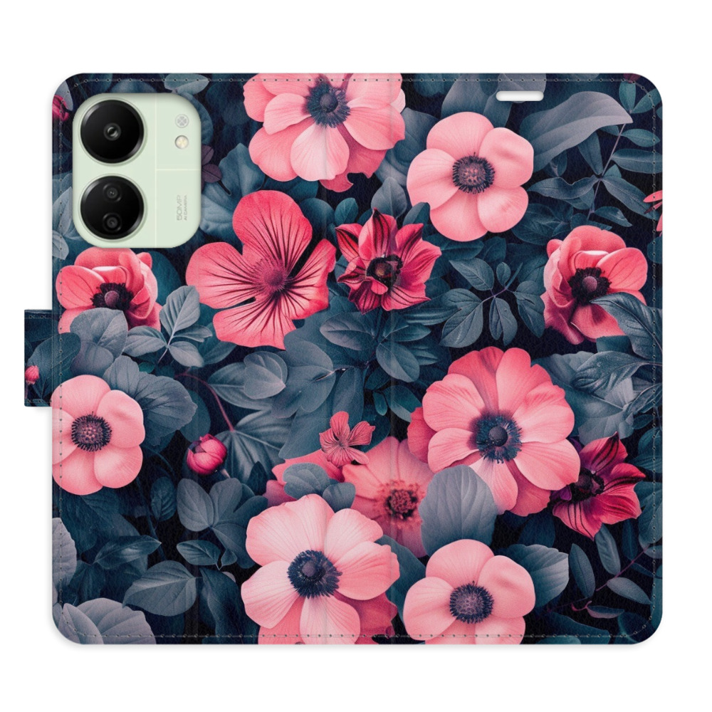 Flip pouzdro iSaprio - Xiaomi Redmi 13C / Poco C65 - Blossom Harmony - kapsičky na karty