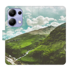 Flip pouzdro iSaprio - Xiaomi Redmi Note 13 Pro 4G / Poco M6 Pro 4G - Mountain Valley - kapsičky na karty
