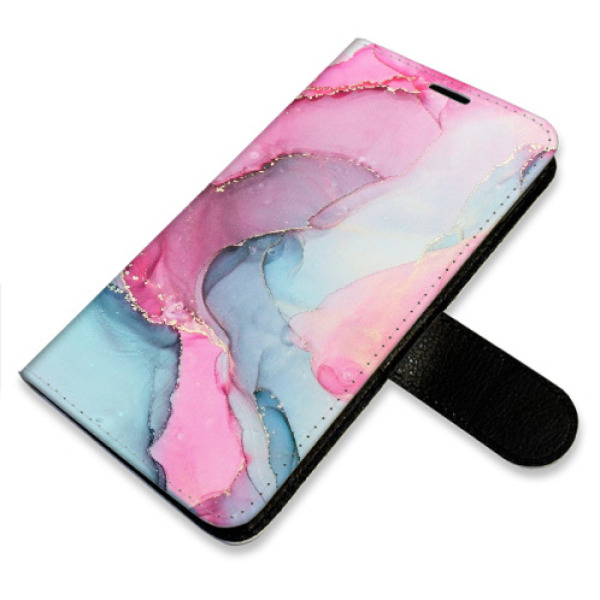Flip pouzdro iSaprio - Xiaomi Redmi Note 13 Pro 4G / Poco M6 Pro 4G - PinkBlue Marble - kapsičky na karty