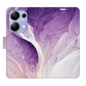 Flip pouzdro iSaprio - Xiaomi Redmi Note 13 Pro 4G / Poco M6 Pro 4G - Purple Paint - kapsičky na karty