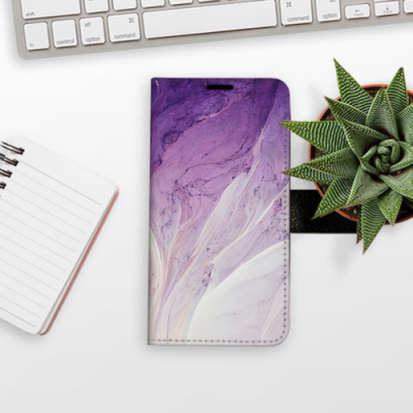 Flip pouzdro iSaprio - Xiaomi Redmi Note 13 4G - Purple Paint - kapsičky na karty