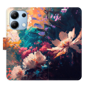 Flip pouzdro iSaprio - Xiaomi Redmi Note 13 4G - Spring Flowers - kapsičky na karty