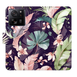 Flip pouzdro iSaprio - Xiaomi 13T / 13T Pro - Flower Pattern 08 - kapsičky na karty