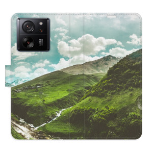 Flip pouzdro iSaprio - Xiaomi 13T / 13T Pro - Mountain Valley - kapsičky na karty