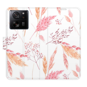 Flip pouzdro iSaprio - Xiaomi 13T / 13T Pro - Ornamental Flowers - kapsičky na karty