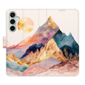 Flip pouzdro iSaprio - Samsung Galaxy S23 FE - Beautiful Mountains - kapsičky na karty