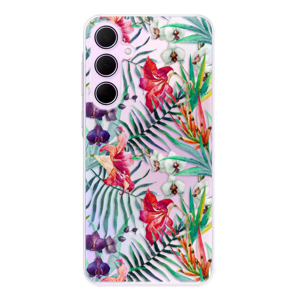 Odolné silikonové pouzdro iSaprio - Flower Pattern 03 - Samsung Galaxy A35 5G