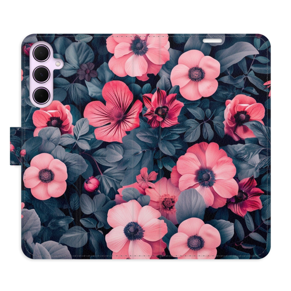 Flip pouzdro iSaprio - Samsung Galaxy A55 5G - Blossom Harmony - kapsičky na karty