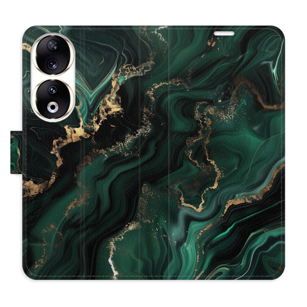 Flip pouzdro iSaprio - Honor 90 5G - Emerald 02 - kapsičky na karty