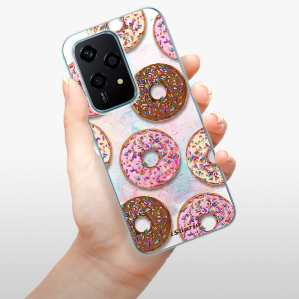 Silikonové pouzdro iSaprio - Honor 200 Lite - Donuts 11