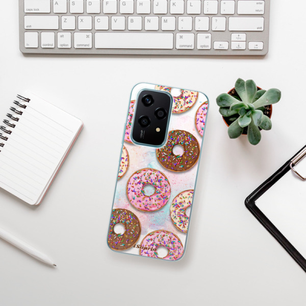 Silikonové pouzdro iSaprio - Honor 200 Lite - Donuts 11