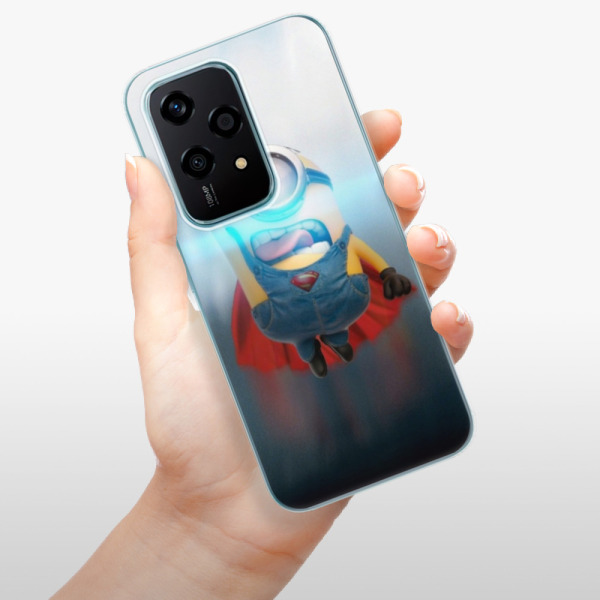 Silikonové pouzdro iSaprio - Honor 200 Lite - Mimons Superman 02