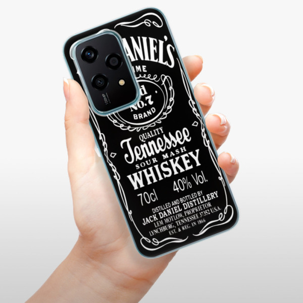 Silikonové pouzdro iSaprio - Honor 200 Lite - Jack Daniels