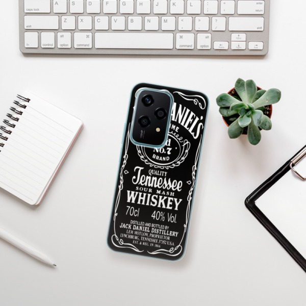Silikonové pouzdro iSaprio - Honor 200 Lite - Jack Daniels