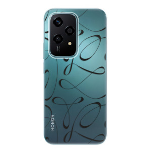 Silikonové pouzdro iSaprio - Honor 200 Lite - Fancy black